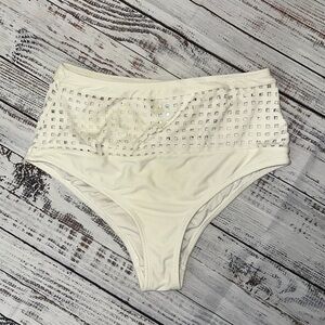 ASOS squared cutout bikini‎ bottom Sz. 8